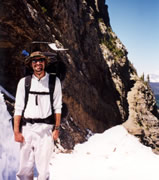 Mark Williams in Glacier NP